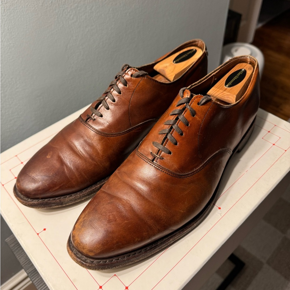 Allen Edmonds Carlyle Oxford in Chili Red Leather